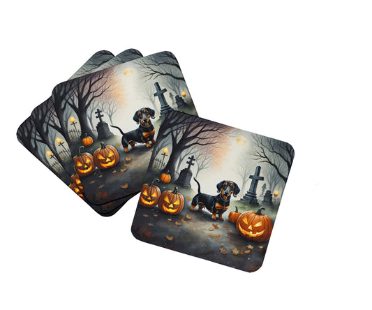 Buy this Dachshund Spooky Halloween Foam Coasters