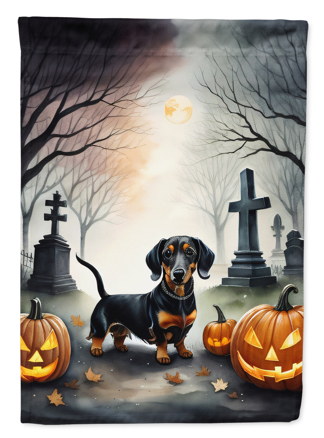 Buy this Dachshund Spooky Halloween Garden Flag