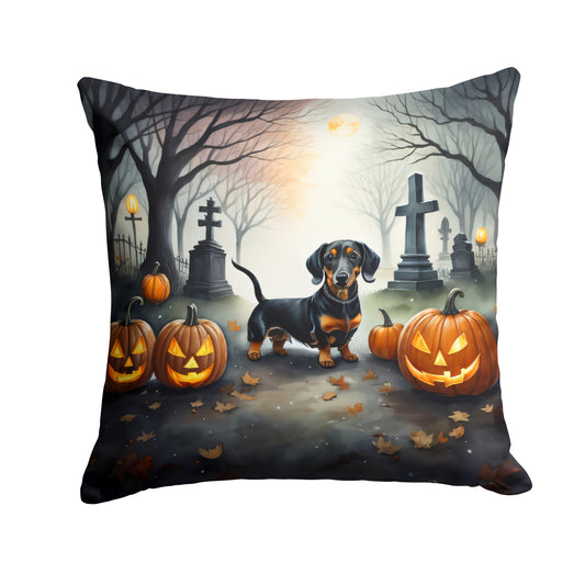 Buy this Dachshund Spooky Halloween Throw Pillow