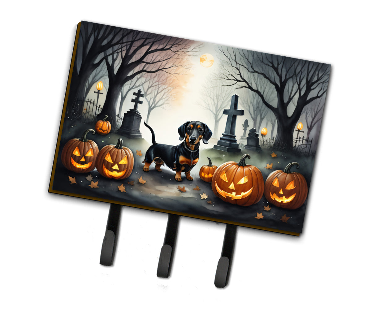 Buy this Dachshund Spooky Halloween Leash or Key Holder