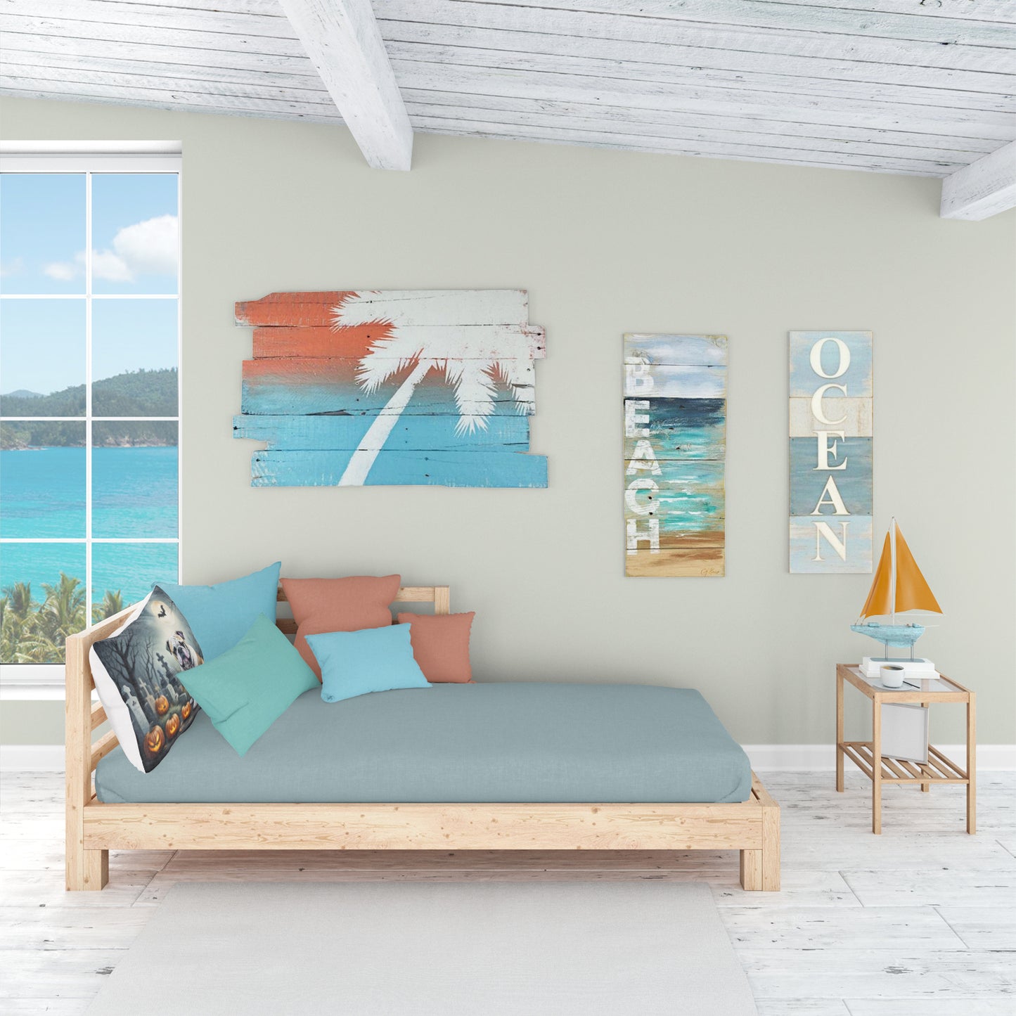 English Bulldog Spooky Halloween Standard Pillowcase