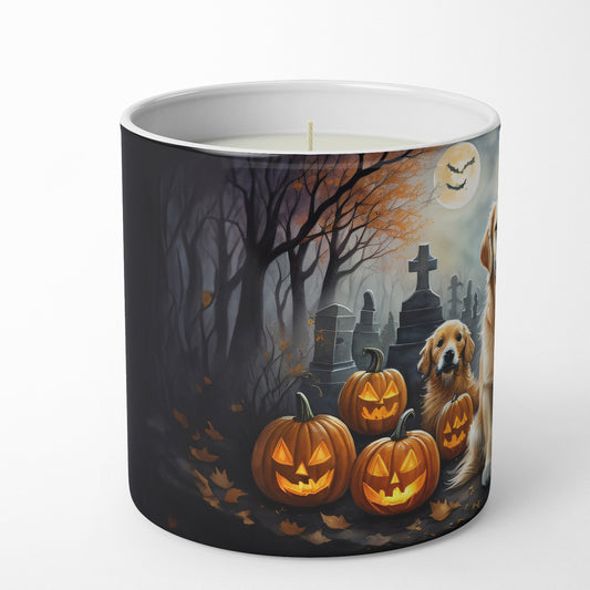 Buy this Golden Retriever Spooky Halloween Decorative Soy Candle