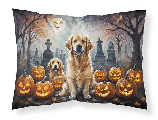 Buy this Golden Retriever Spooky Halloween Standard Pillowcase