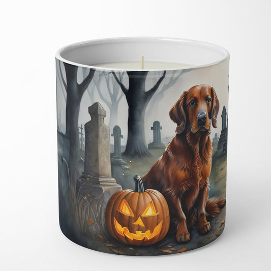 Buy this Irish Setter Spooky Halloween Decorative Soy Candle