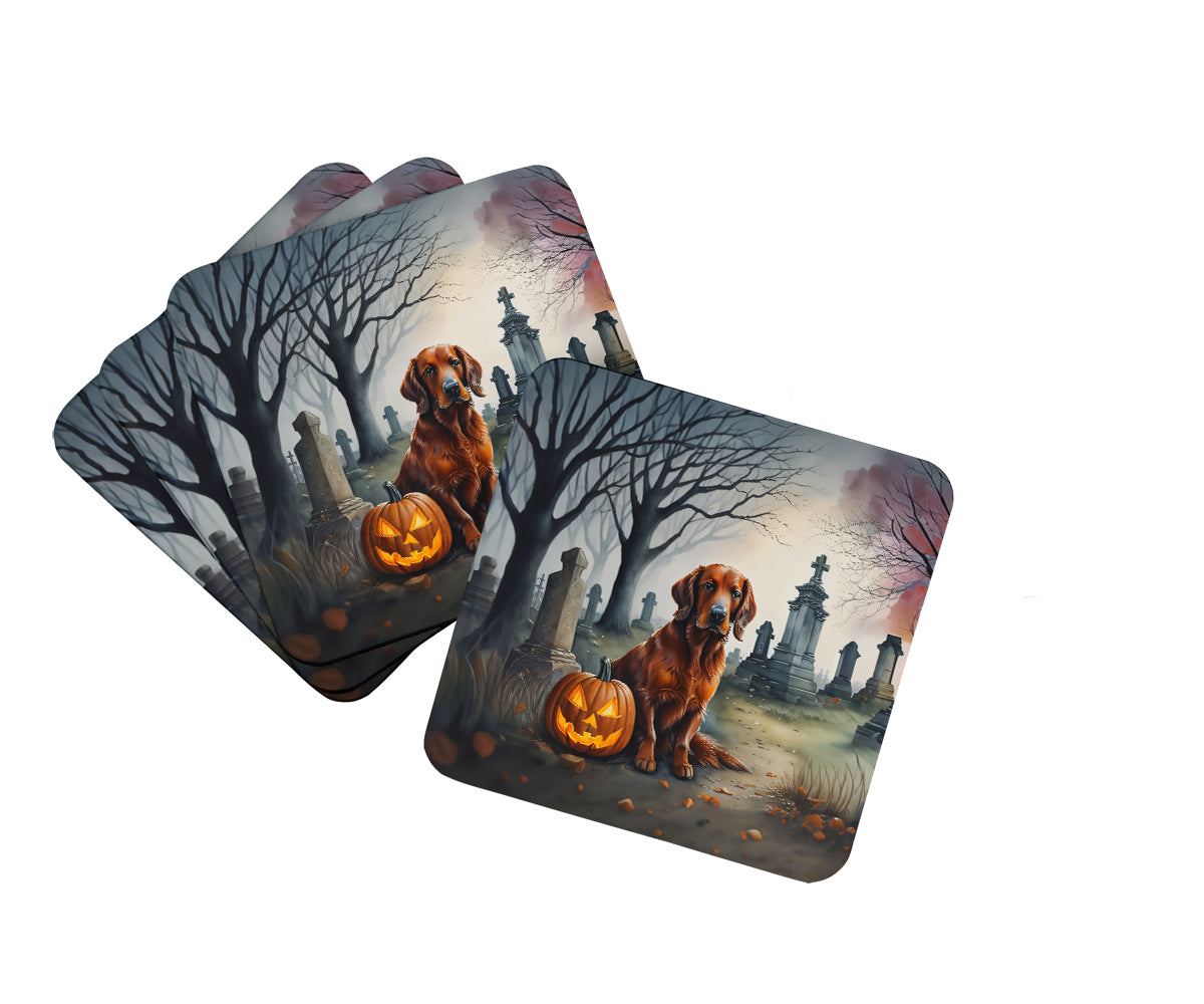 Buy this Irish Setter Spooky Halloween Foam Coasters