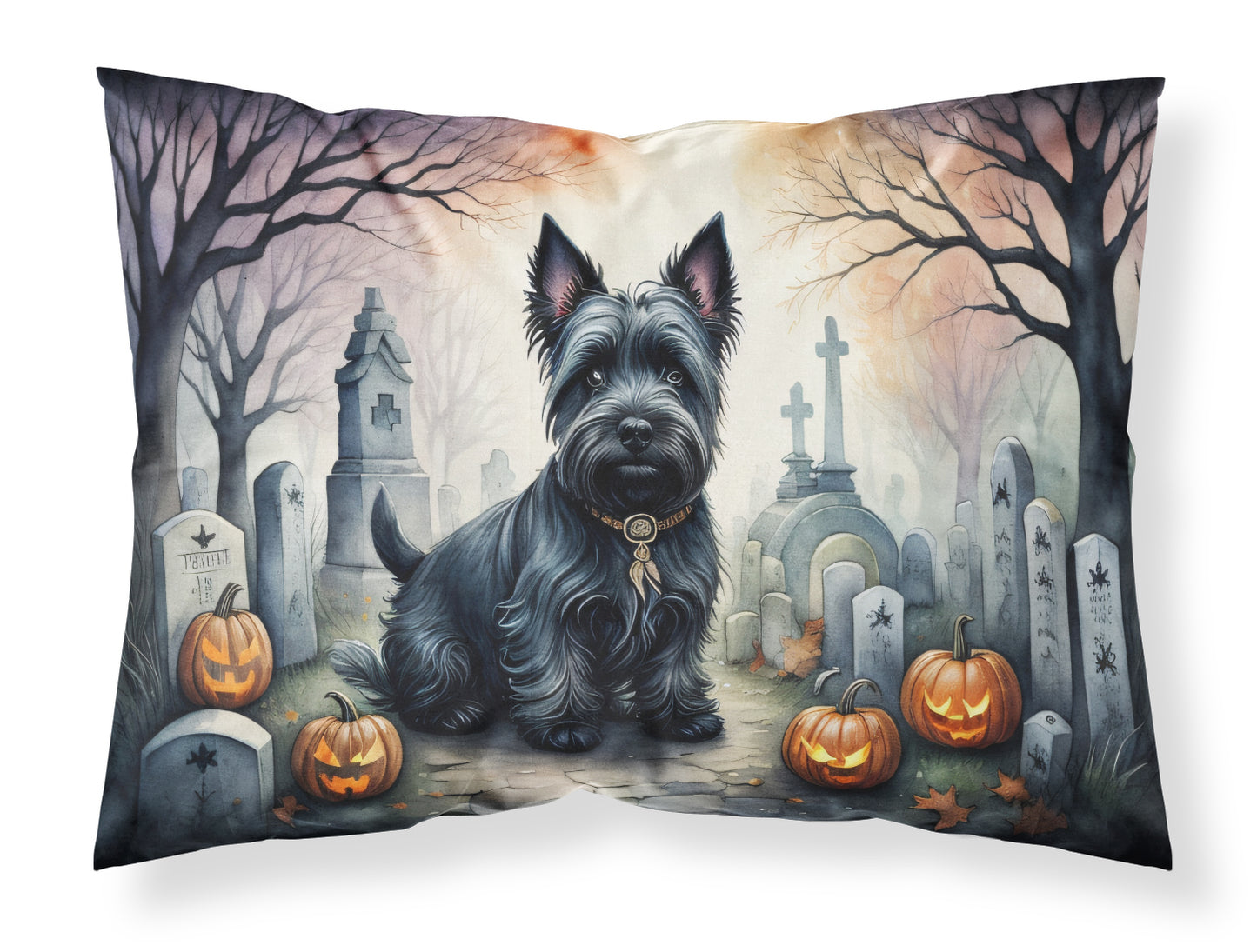 Buy this Scottish Terrier Spooky Halloween Standard Pillowcase