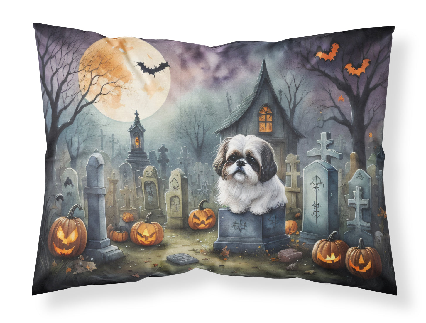 Buy this Shih Tzu Spooky Halloween Standard Pillowcase
