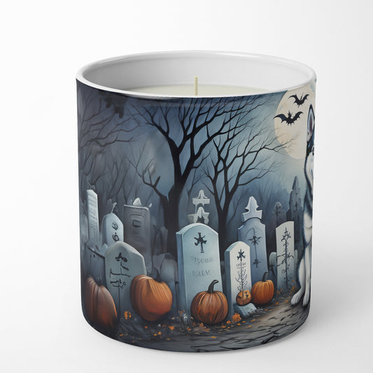 Buy this Siberian Husky Spooky Halloween Decorative Soy Candle