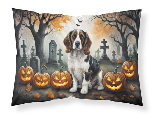 Buy this Welsh Springer Spaniel Spooky Halloween Standard Pillowcase