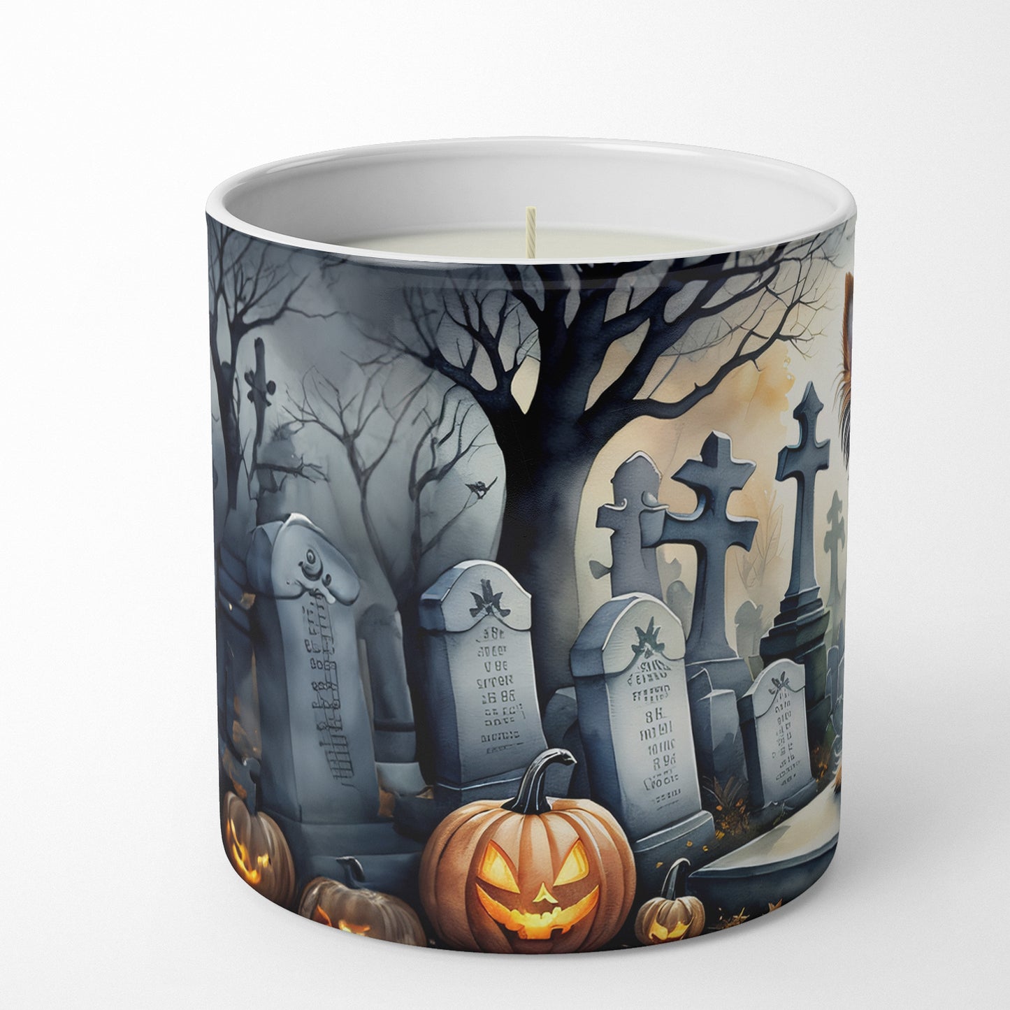 Buy this Yorkshire Terrier Spooky Halloween Decorative Soy Candle