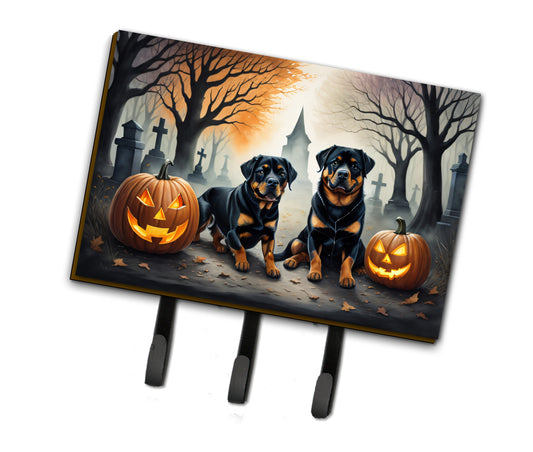 Buy this Rottweiler Spooky Halloween Leash or Key Holder