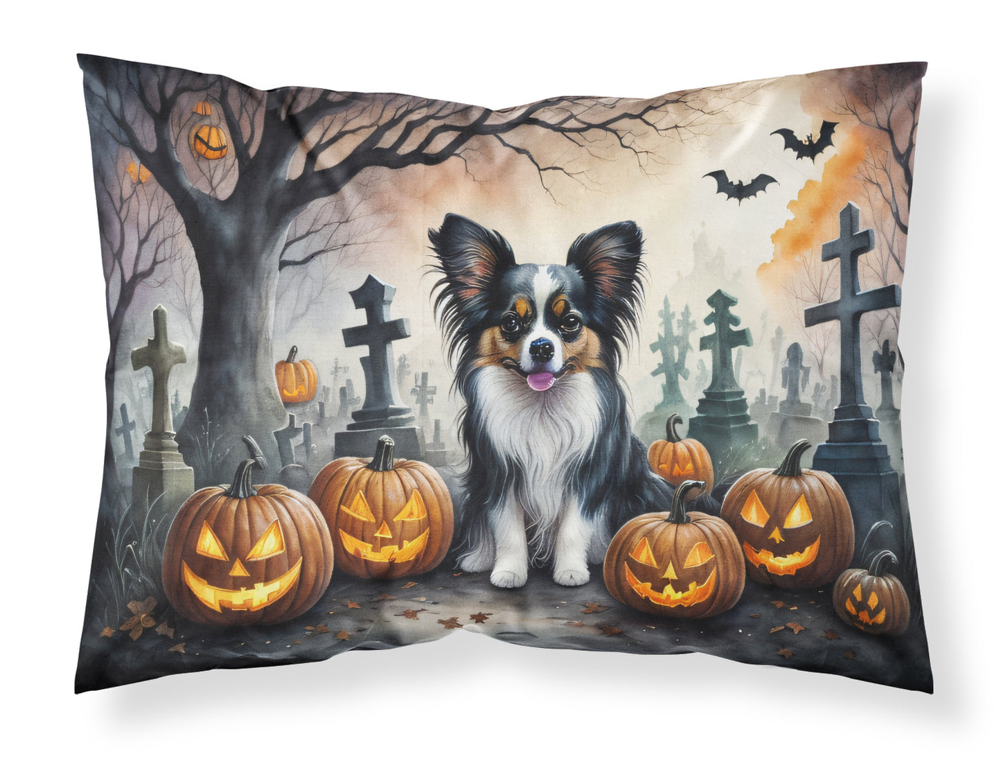 Buy this Papillon Spooky Halloween Standard Pillowcase