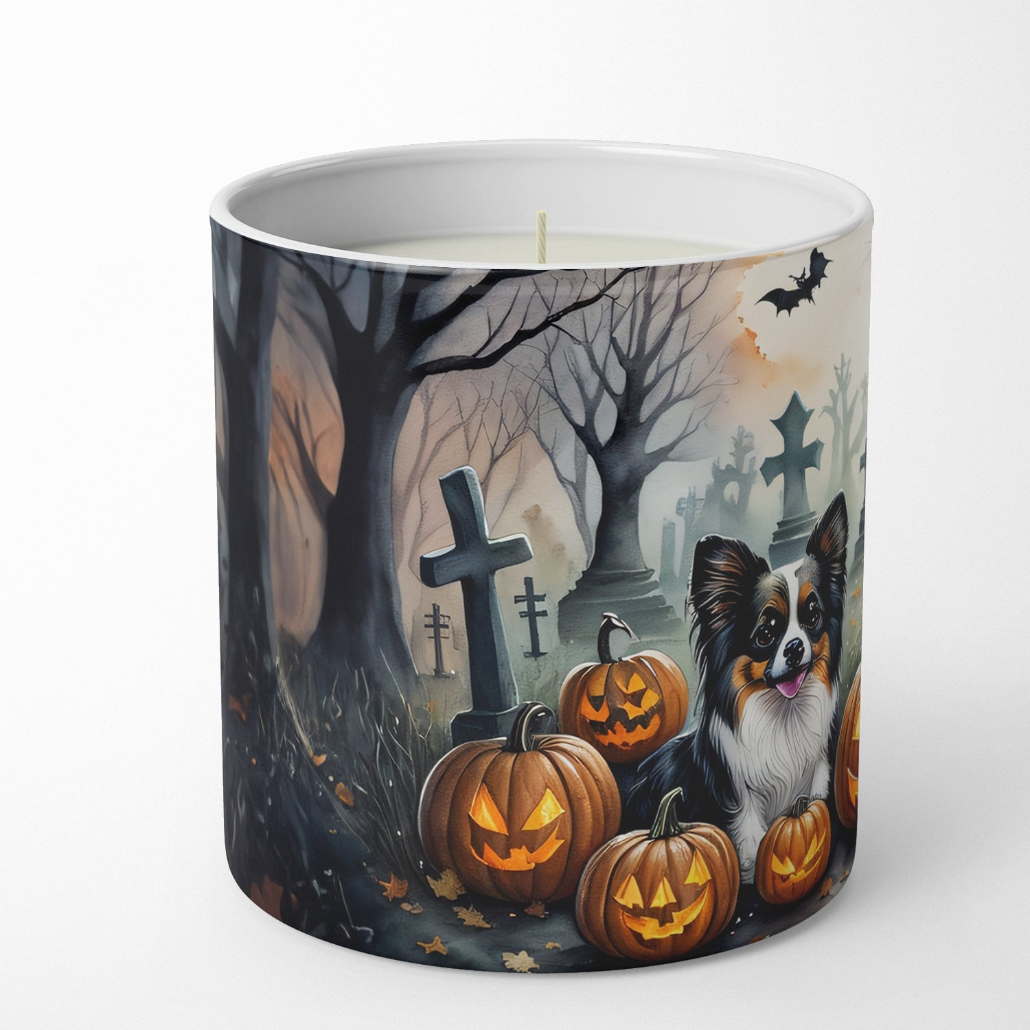 Buy this Papillon Spooky Halloween Decorative Soy Candle