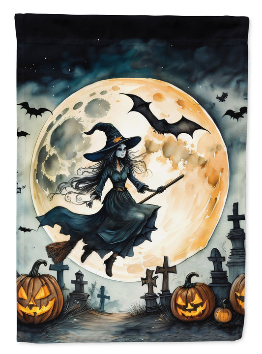 Buy this Flying Witch Spooky Halloween Garden Flag