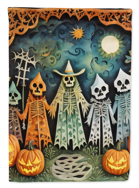 Buy this Papel Picado Skeletons Spooky Halloween Garden Flag