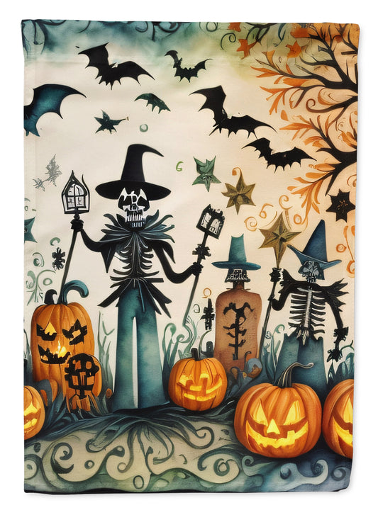 Buy this Papel Picado Skeletons Spooky Halloween Garden Flag