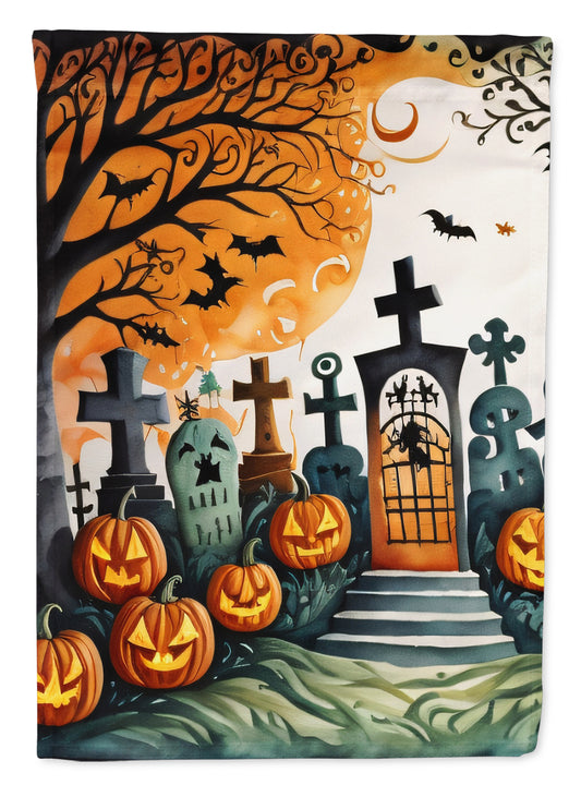 Buy this Papel Picado Skeletons Spooky Halloween Garden Flag