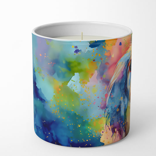 Buy this Afghan Hound Hippie Dawg Decorative Soy Candle