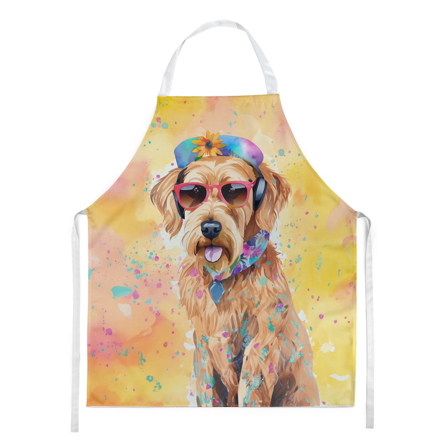 Buy this Airedale Terrier Hippie Dawg Apron