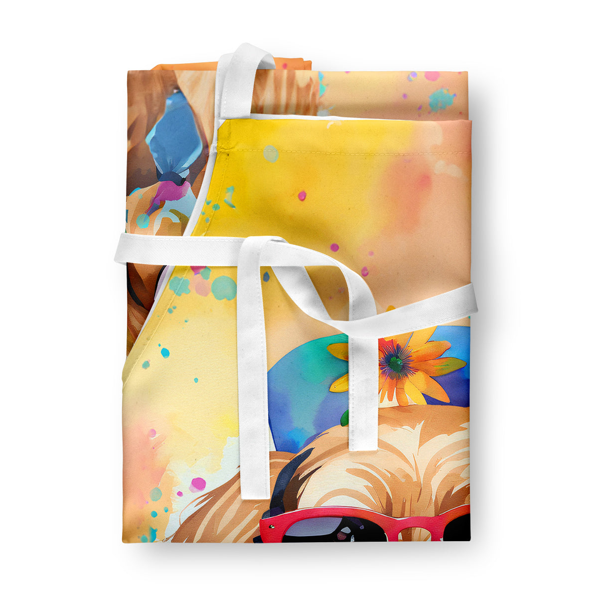 Airedale Terrier Hippie Dawg Apron