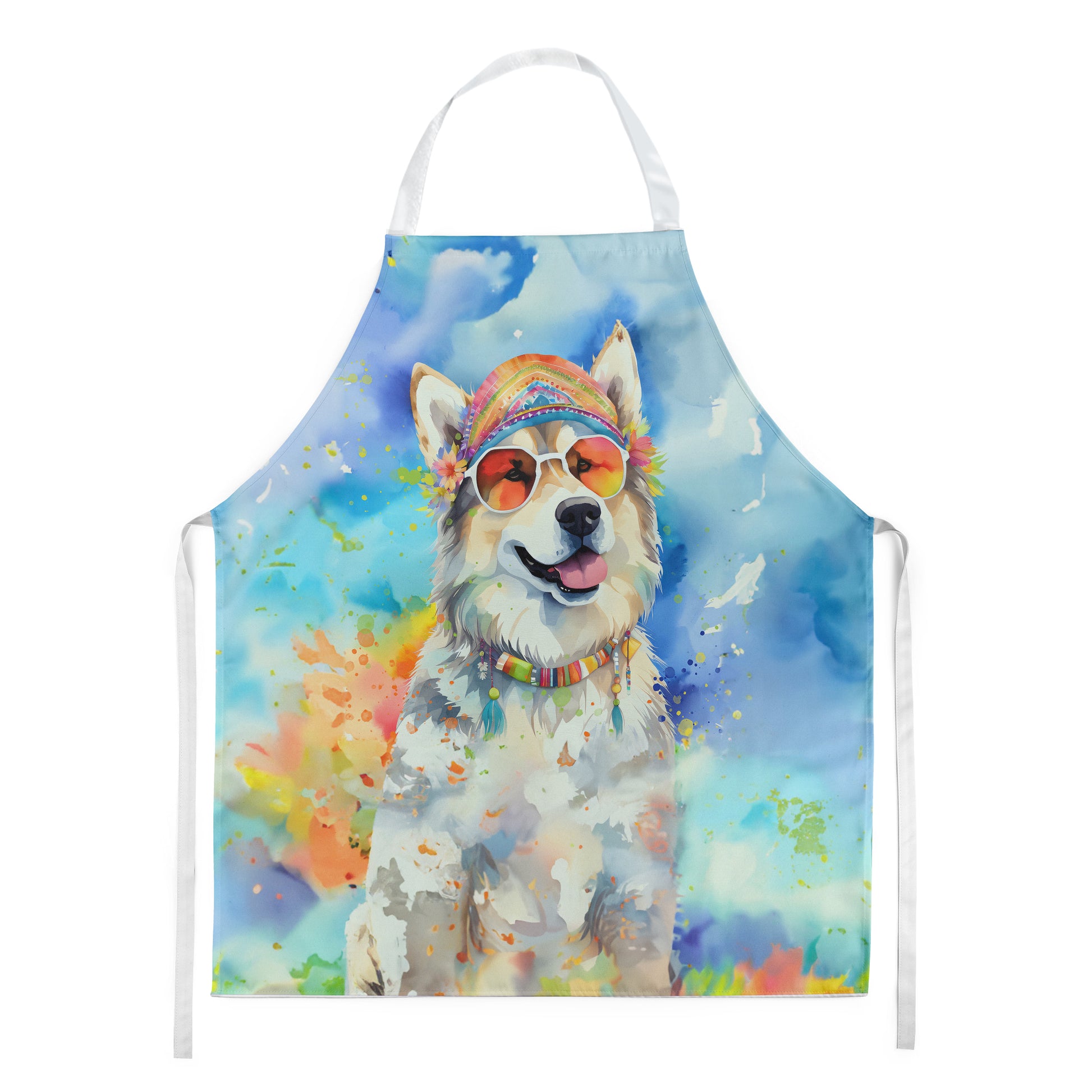 Buy this Alaskan Malamute Hippie Dawg Apron