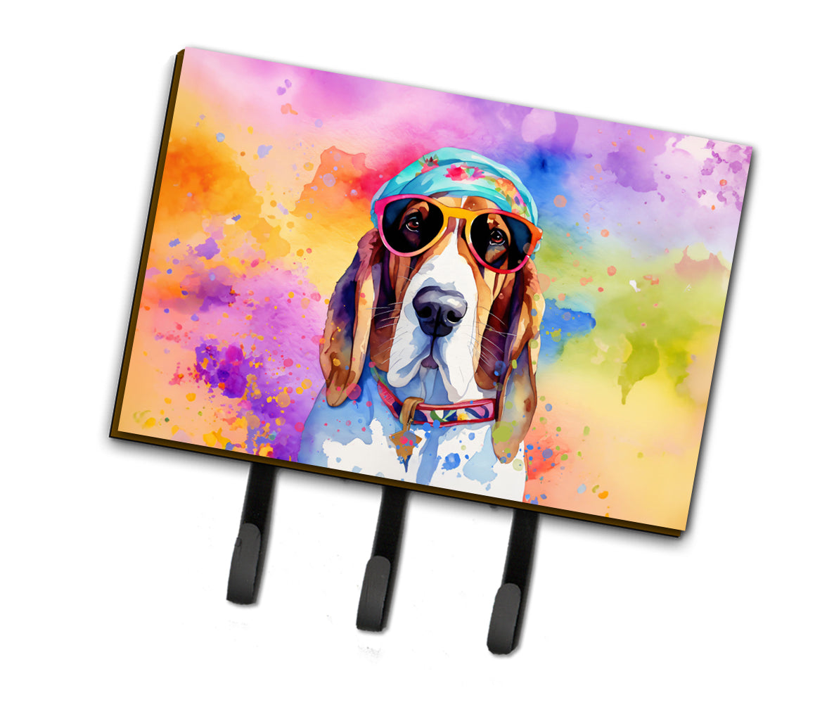 Buy this Basset Hound Hippie Dawg Leash or Key Holder