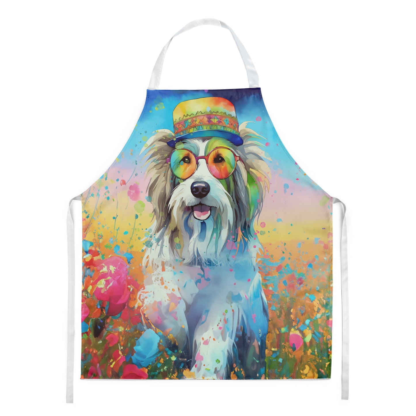 Buy this Bearded Collie Hippie Dawg Apron