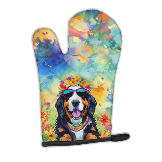 Buy this Bernese Mountain Dog Hippie Dawg Oven Mitt