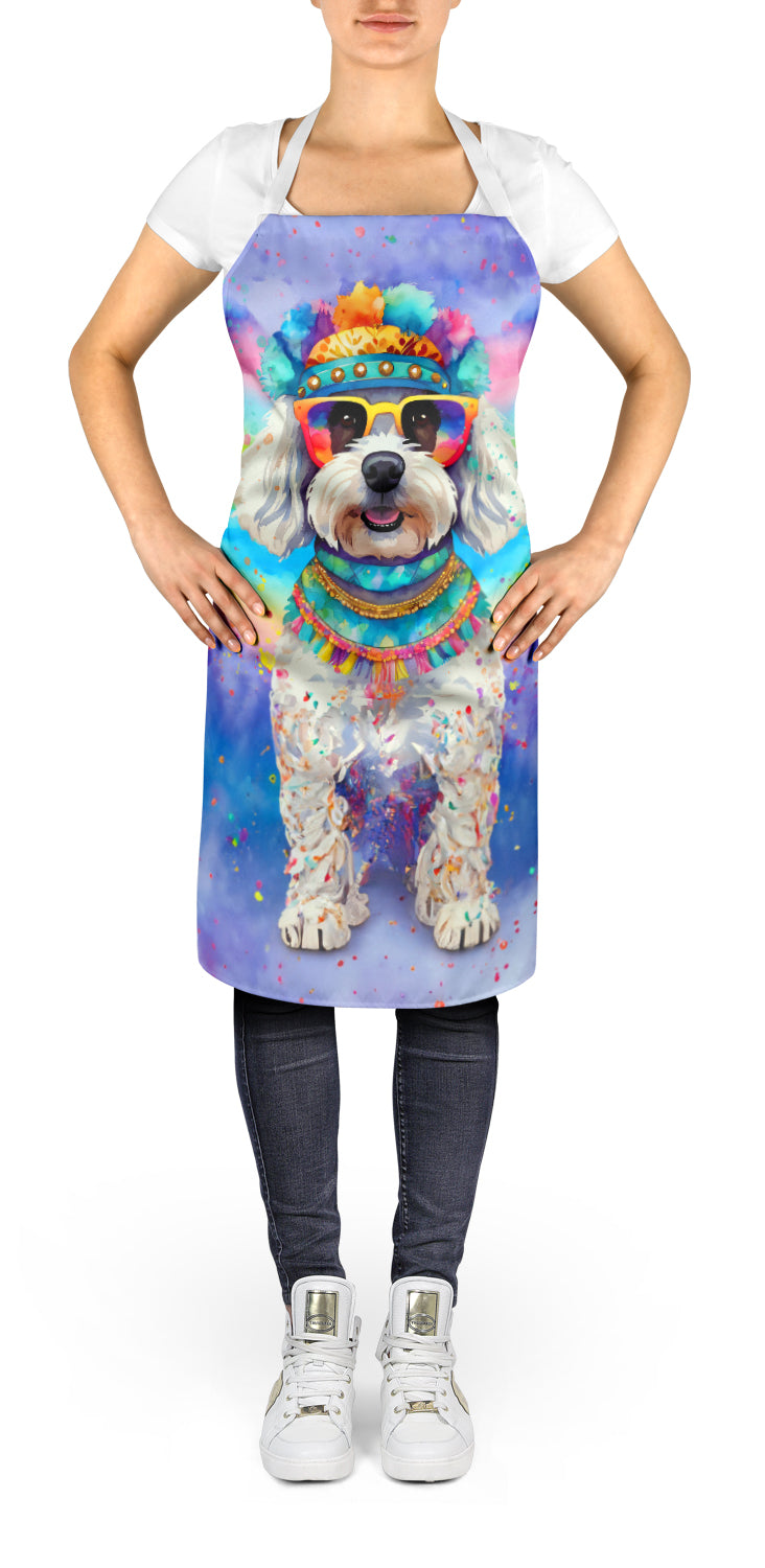 Bichon Frise Hippie Dawg Apron