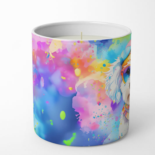 Buy this Bichon Frise Hippie Dawg Decorative Soy Candle