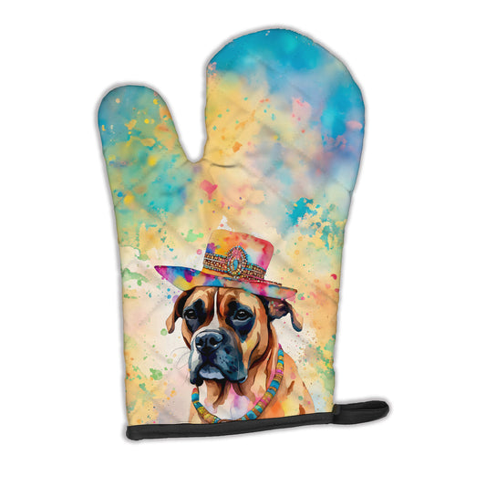Buy this Boxer Hippie Dawg Oven Mitt