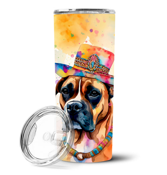 Buy this Boxer Hippie Dawg Stainless Steel Skinny Tumbler