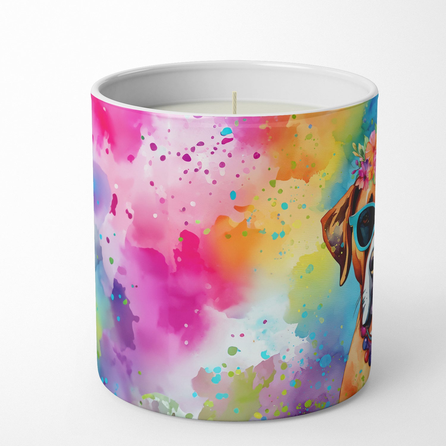 Buy this Boxer Hippie Dawg Decorative Soy Candle