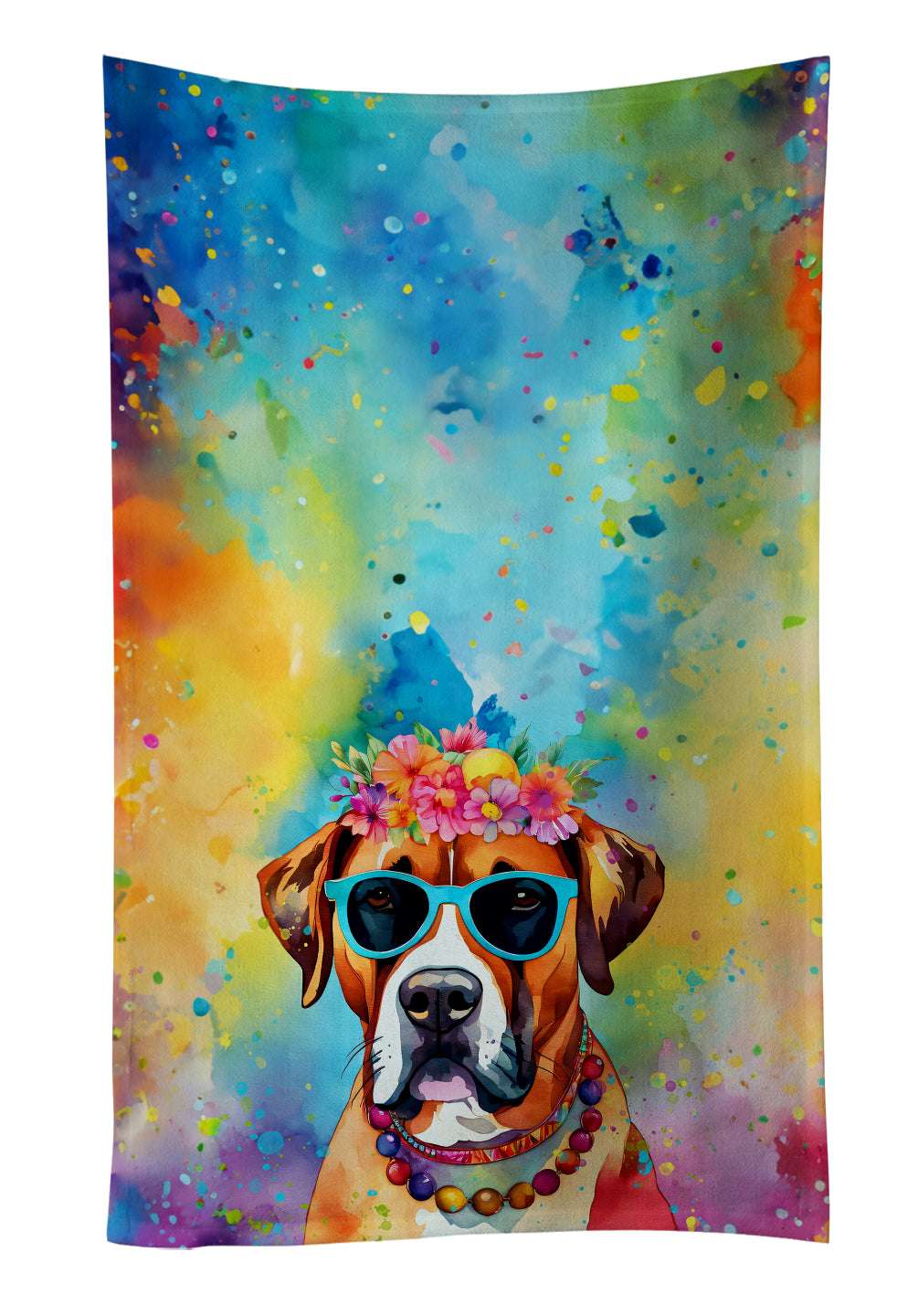 Buy this Boxer Hippie Dawg Kitchen Towel