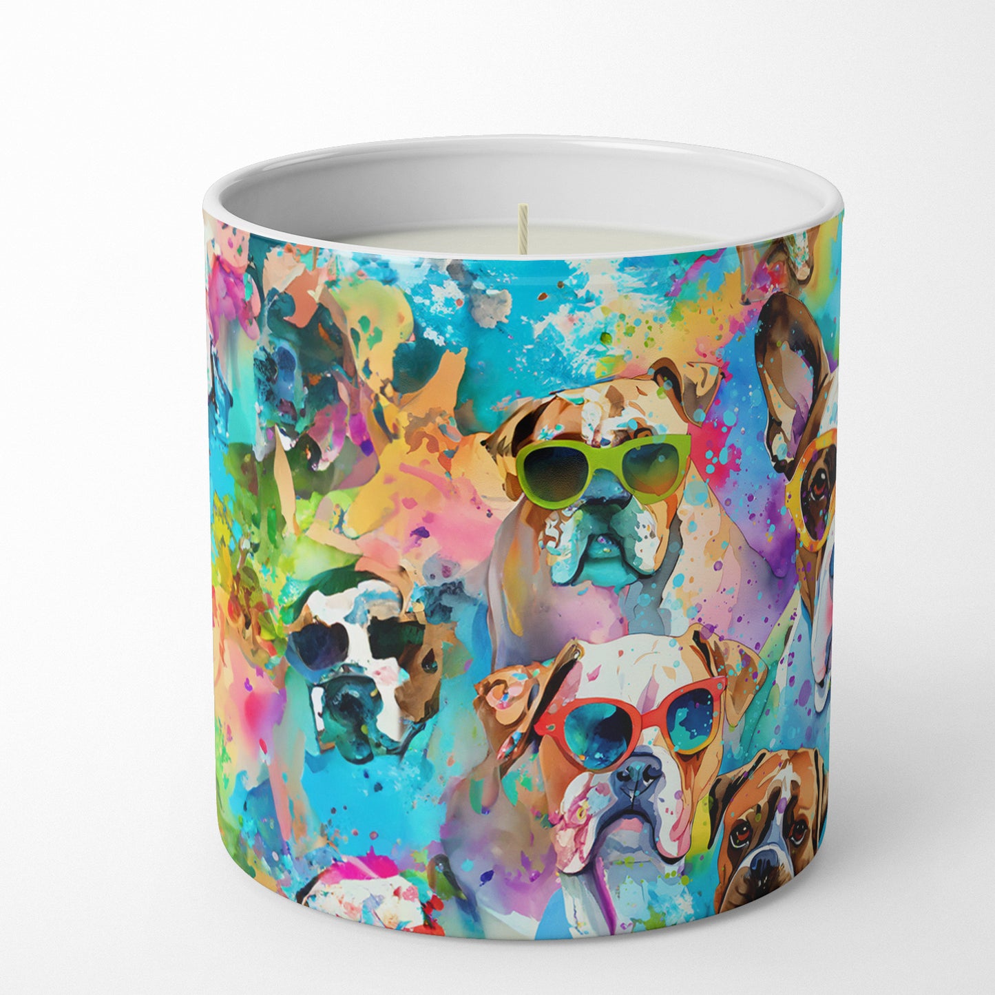 Buy this Boxer Hippie Dawg Decorative Soy Candle