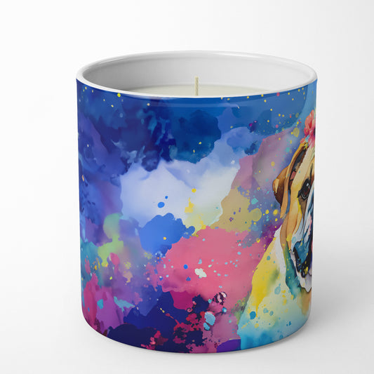 Buy this English Bulldog Hippie Dawg Decorative Soy Candle