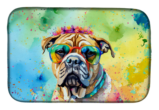 Buy this Bullmastiff Hippie Dawg Dish Drying Mat