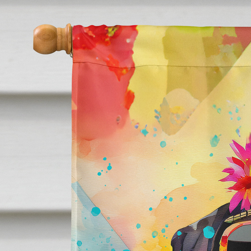 Cane Corso Hippie Dawg House Flag