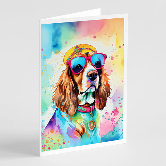 Buy this Cavalier Spaniel Hippie Dawg Greeting Cards Pack of 8