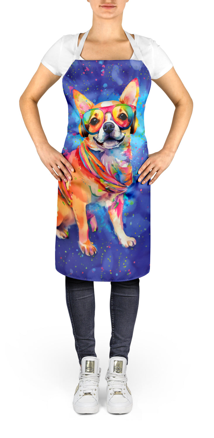 Chihuahua Hippie Dawg Apron