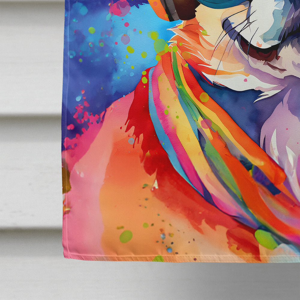 Chihuahua Hippie Dawg House Flag