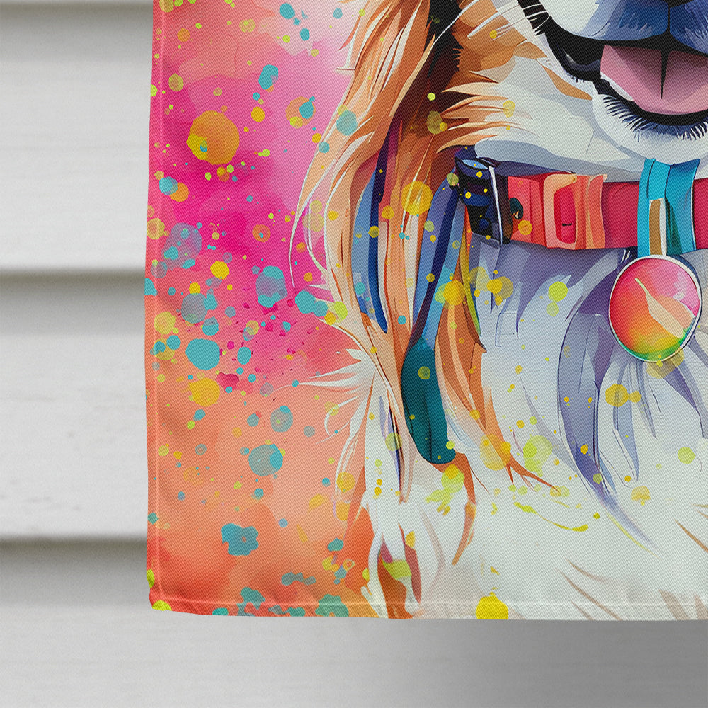 Chihuahua Hippie Dawg House Flag