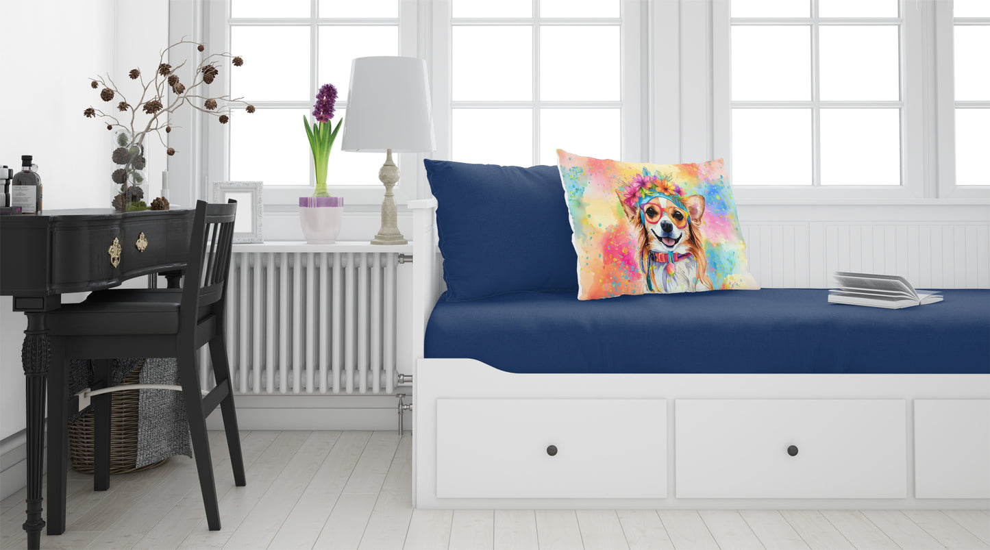 Chihuahua Hippie Dawg Standard Pillowcase