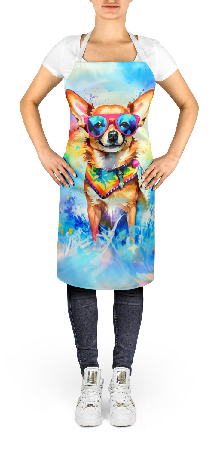 Chihuahua Hippie Dawg Apron