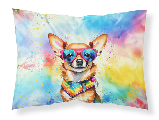 Buy this Chihuahua Hippie Dawg Standard Pillowcase