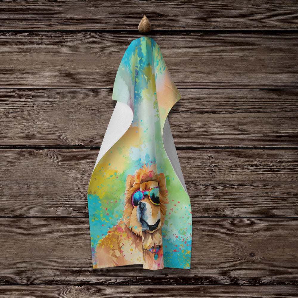 Chow Chow Hippie Dawg Kitchen Towel
