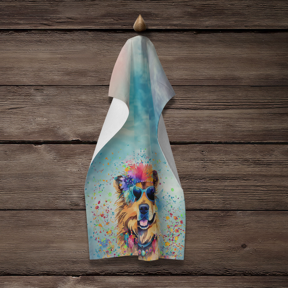 Chow Chow Hippie Dawg Kitchen Towel