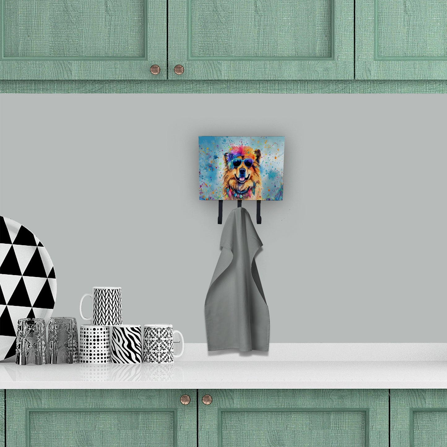 Chow Chow Hippie Dawg Leash or Key Holder