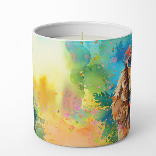 Buy this Cocker Spaniel Hippie Dawg Decorative Soy Candle