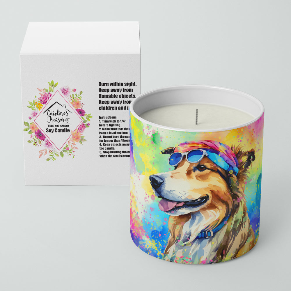 Collie Hippie Dawg Decorative Soy Candle